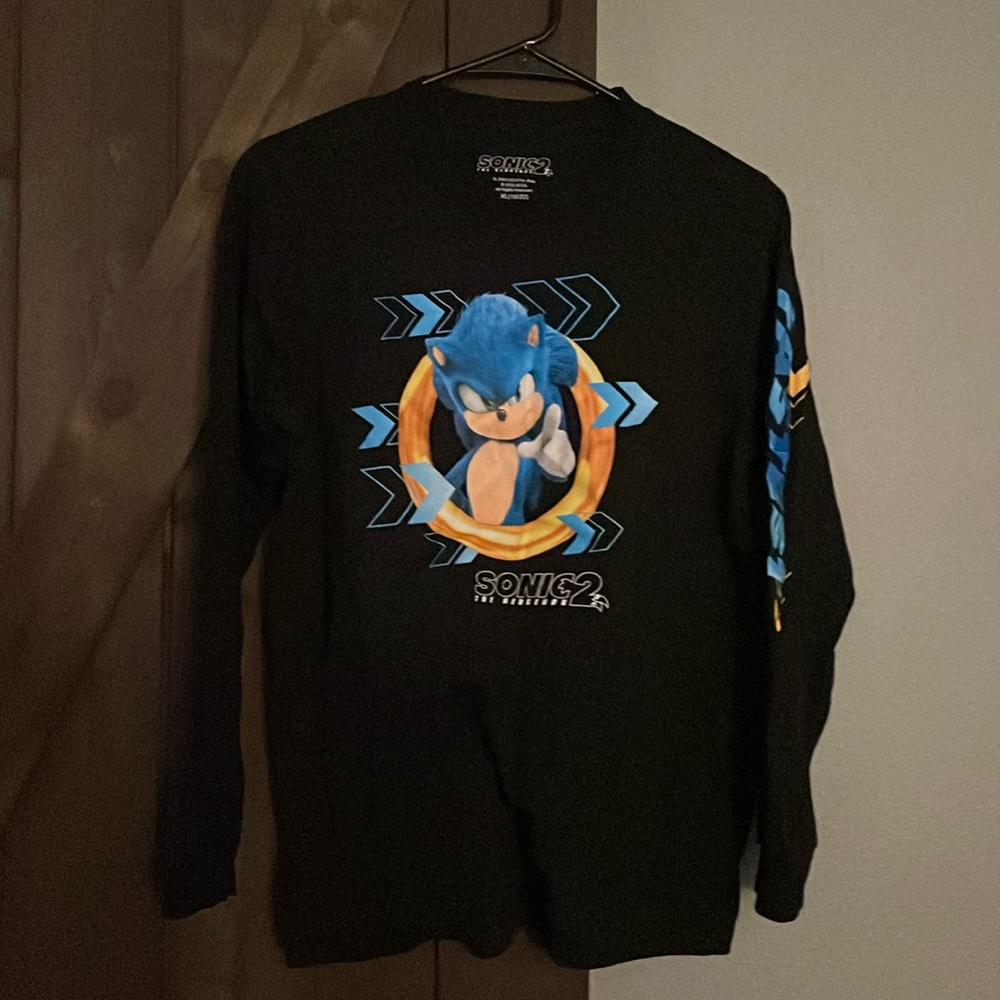 Sonic The Hedgehog 2 Long Sleeve Shirt.
